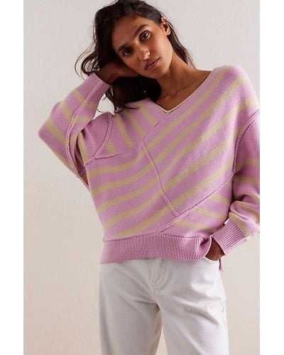 Free People We The Free Crossroads Pullover - Pink