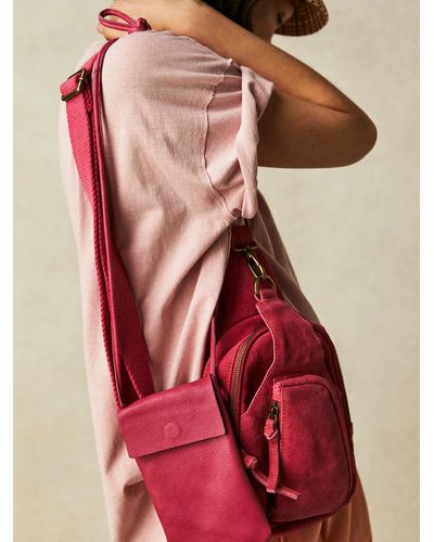 Pink Free People Bags for Women | Lyst