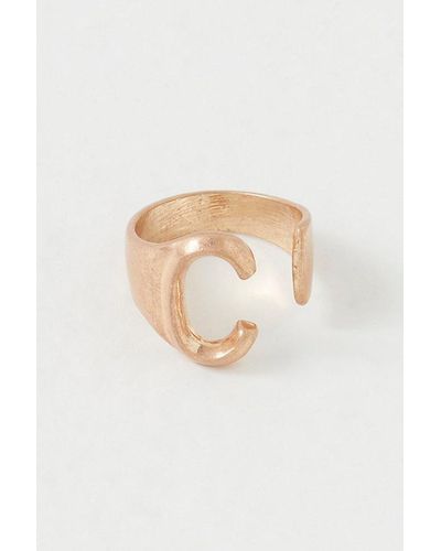 Free People Name On Your Heart Ring - Natural
