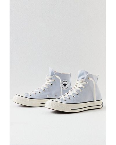 Converse Chuck 70 Recycled Canvas Hi-Top Sneakers - Gray