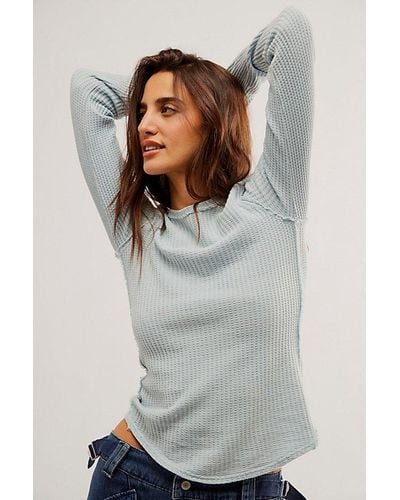 Free People We The Free Roll With It Thermal - Gray