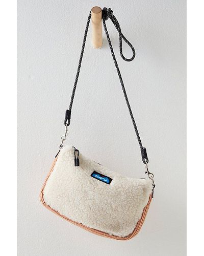 Kavu So Snuggy Crossbody At Free People In Blush Cloud - White