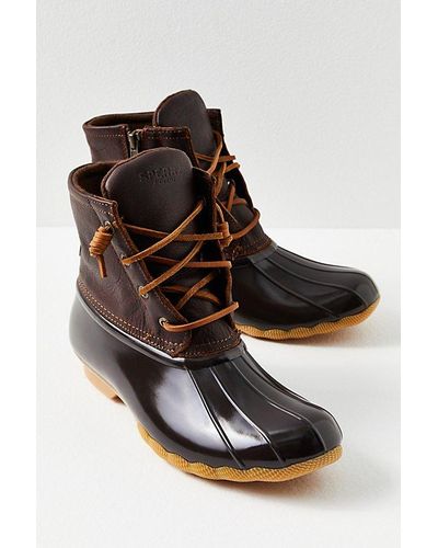 Sperry Top-Sider Saltwater Duck Boots - Brown
