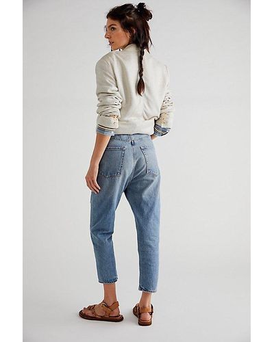 Citizens of Humanity Pony Boy Jeans At Free People In Ingenue, Size: 23 - Blue