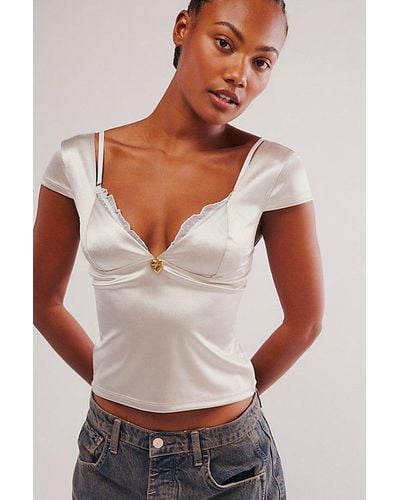 Intimately By Free People Duo Corset Cami - White