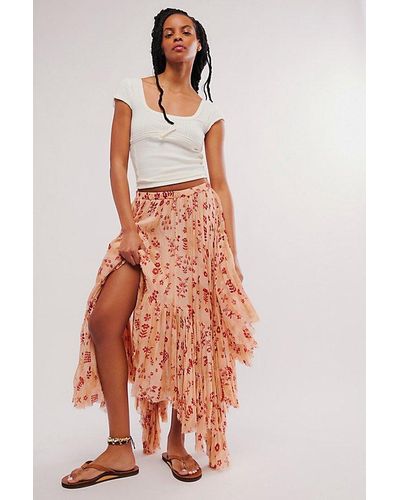 Free People Fp One Clover Printed Skirt - Multicolor
