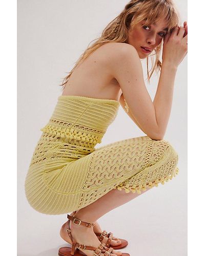 retroféte Caroline Crochet Dress - Multicolor