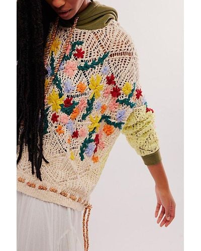 Free People Wild Meadow Pullover - Multicolour