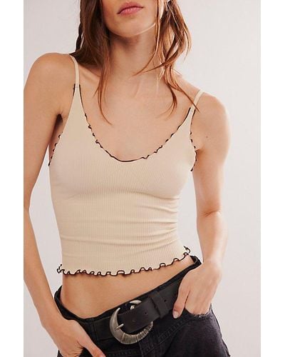 Free People Easy To Love Cami - Natural