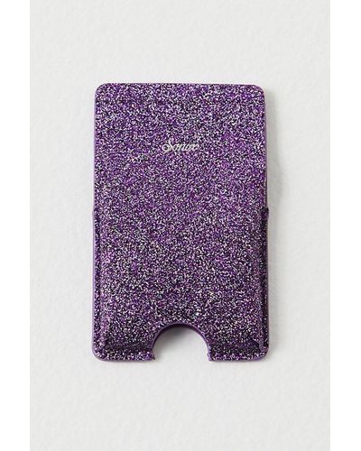 Free People Sonix Magnetic Wallet At In Amethyst - Purple
