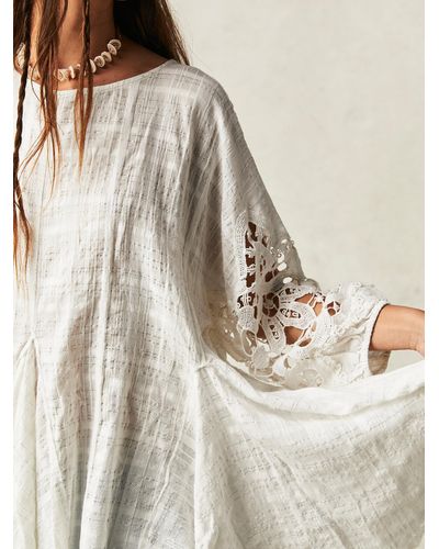 Free People White Shores Tunic - Natural