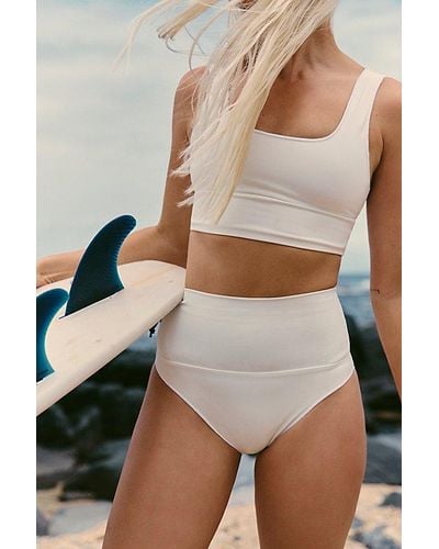 It's Now Cool The Contour High-waist Surf Bottoms - Brown