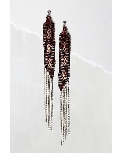 Free People Could You Be Loved Dangle Earrings - Multicolor