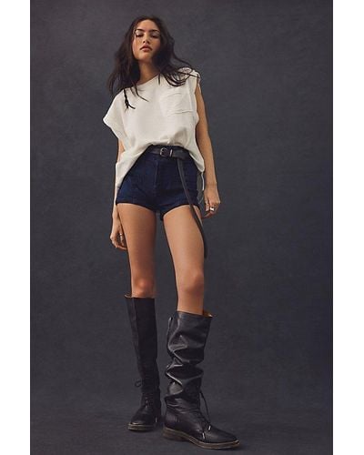 Free People Tanner Tall Boots - Black