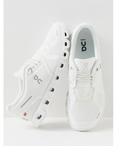 Free People On Cloud 5 Sneakers - White