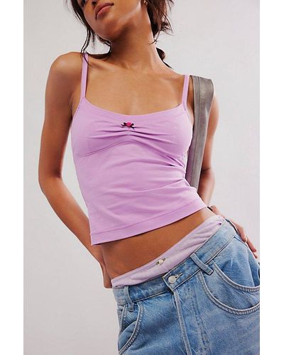 Intimately By Free People Wear It Out Tank Top - Purple