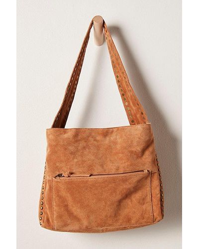 Free People Maude Suede Bag - Brown
