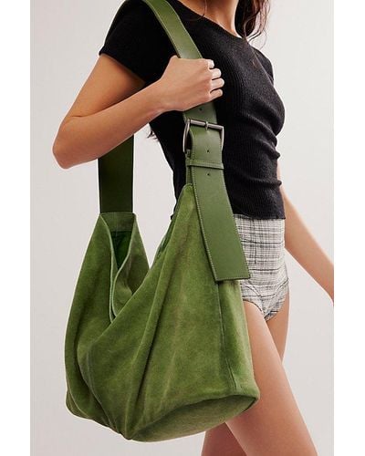 Free People Shapeshifter Slouchy Bag - Green