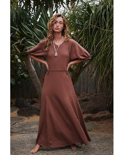 Free People Brentwood Maxi - Brown