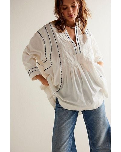 Free People We The Free Simply Craft Top - Natural