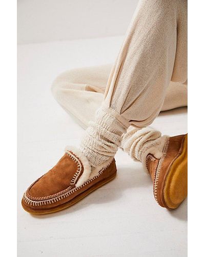 Free People Laidback London Jude Slippers - Natural