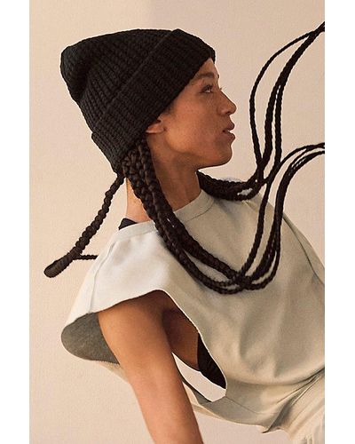 Free People Movement Cool Down Beanie - Black