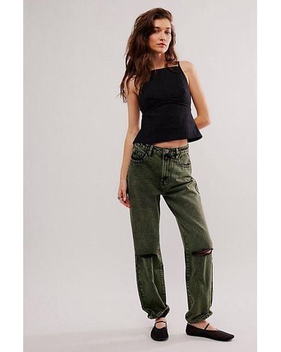 One Teaspoon Awesome Baggies Straight Jeans - Multicolor