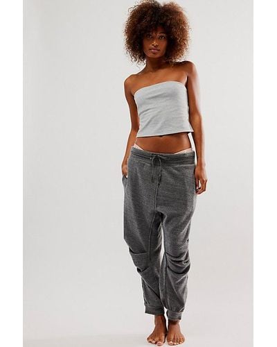 Intimately By Free People Day Off Fleece Joggers - Black