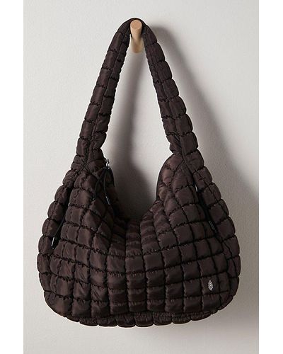 Free People Fp Movement Quilted Carryall - Black
