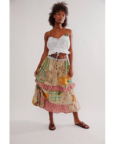 Magnolia Pearl Butterfly Skirt - Multicolor