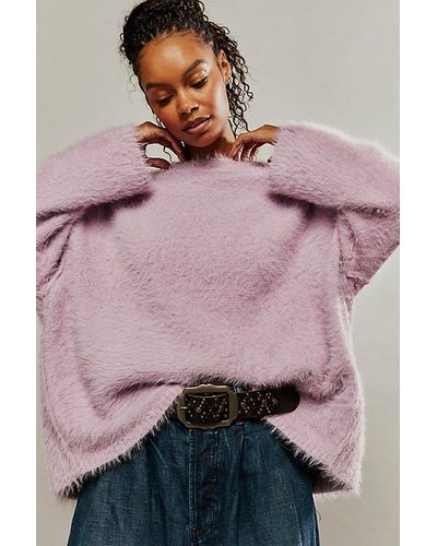 Free people cheap fluffy sweater