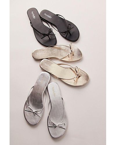 Seychelles Miley Bow Sandals - Grey
