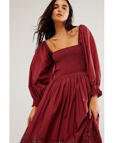 Free People Perfect Storm Midi - Red