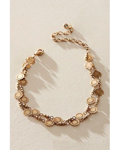Free People In Chains Anklet - Natural