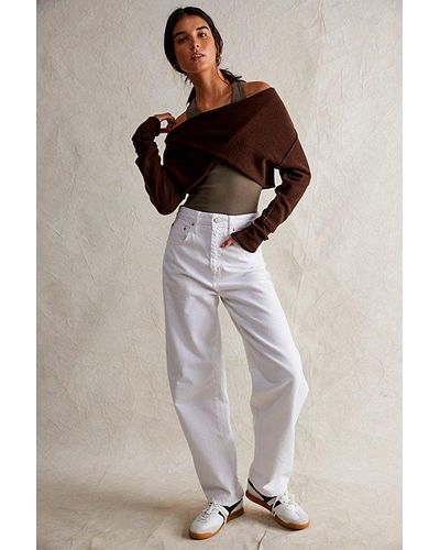 Free People Juniper Cashmere Jumper At In Chocolate Fountain, Size: Xs - Multicolour