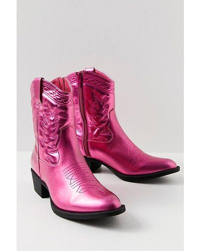 Matisse Vegan Ranch Boot - Pink