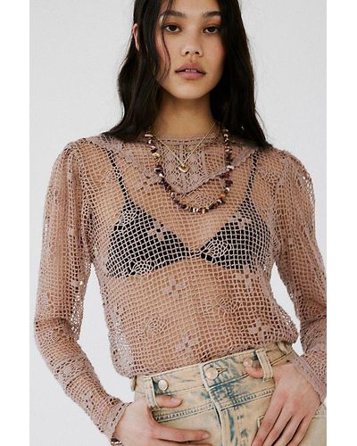 Intimately By Free People Tori Triangle Bralette - Brown