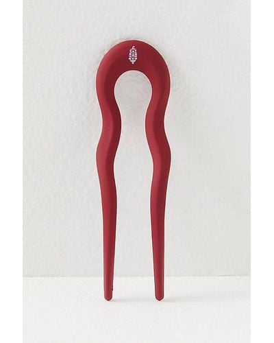 Fp Movement Team Player Silicone Hair Pin - Red