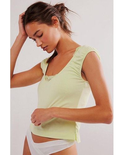 Intimately By Free People Wear It Out Tee - Green