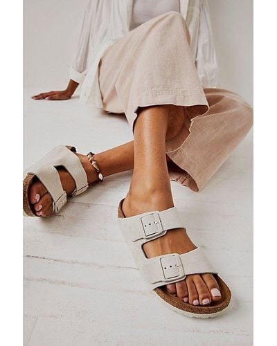 Birkenstock Arizona Soft Footbed Sandals - Gray