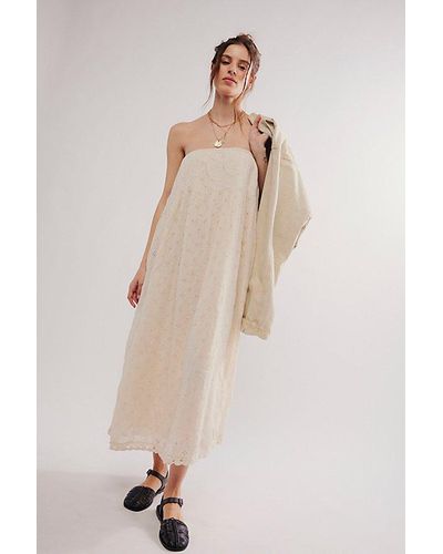 Free People Meant To Be Midi Dress - Natural