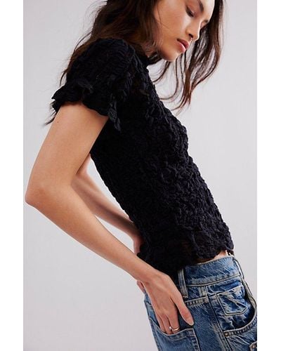 Free People Amour Top - Black