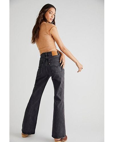Levi's 70'S High-Rise Flare Jeans - Blue