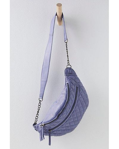 Free People Quin Quilted Sling - Blue