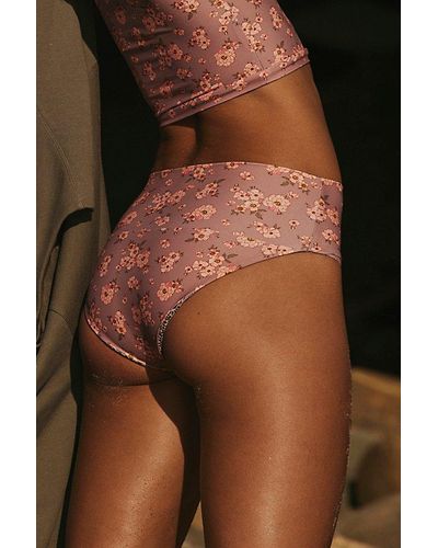Acacia Swimwear Echo Bikini Bottoms At Free People In Gisele, Size: Medium - Brown