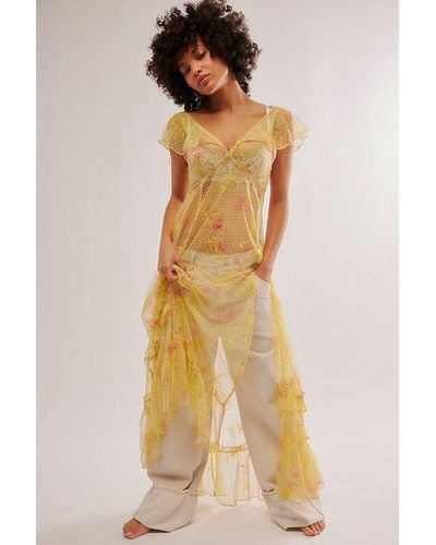 Intimately By Free People Postcard From Paris Maxi - Multicolour