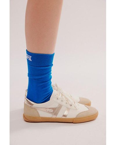 Happy Socks Solid Tube Socks - Blue