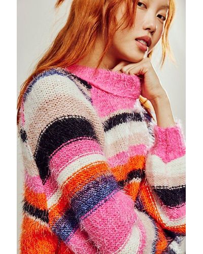 JANUARY 19, 2016 OVERSIZED CABLE KNIT… - SWEATER: Free People (on