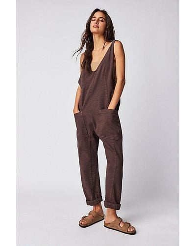 Free People We The Free High Roller Jumpsuit - Multicolour