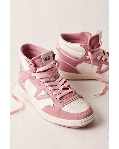 Vans Lowland Mid Sneakers - Pink